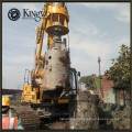 Construction engineering hydraulic pile drilling rig